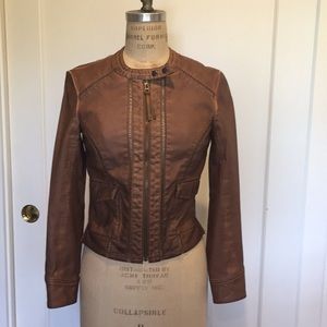 Anthro Vegan Leather Jacket